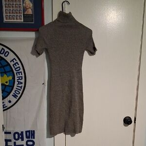 Moda International Gray Midi Dress